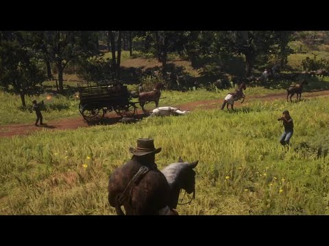 RDR2 - Lemoyne Raiders Free Prisoner