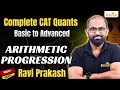 Arithmetic Progression 1 CAT Exam Preparation Algebra Quantitative Aptitude