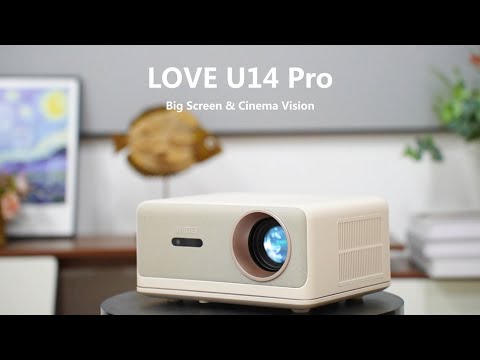 Проектор для дома смарт BYINTEK LOVE U14 PRO 1500 ANSI MEMC - Ver 2 / 32 gb Защита оптики от пыли - фото 1 - id-p2962326057