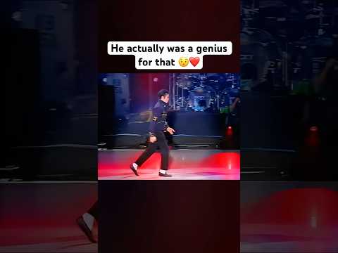 MICHAEL JACKSON REALIZED THE MIC WAS STUCK SO HE PULLED THE WHOLE STAND INTO A DANCE 😯