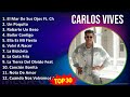 C a r l o s V i v e s 2024 MIX Mejores Canciones ~ 1980s Music ~ Top Latin Pop, Latin, Cumbia, S...