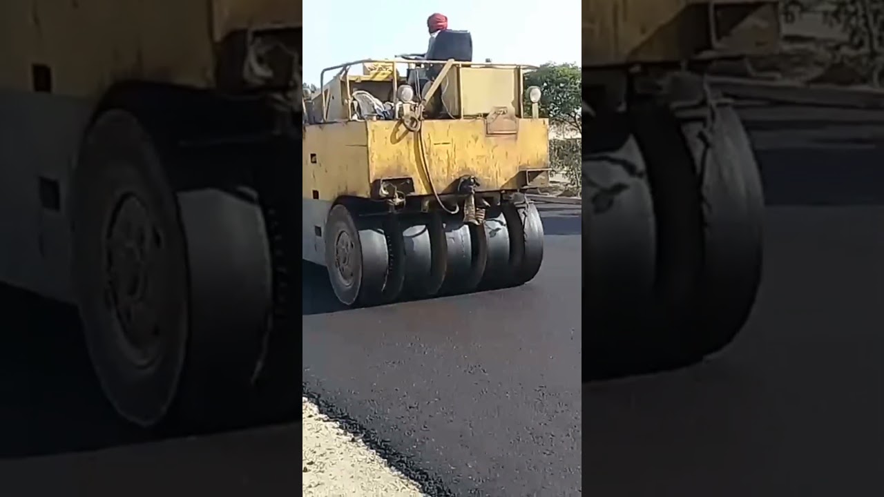 Pneumatic Tyre Roller PTR | All About Civil Engineer