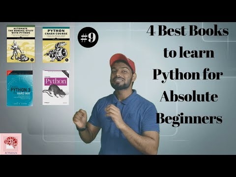 4 Best books to learn python 3 for  Absolute Beginners