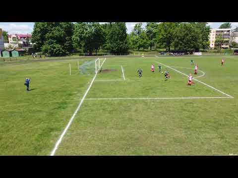 Pierwsza bramka KS Mazur Pisz Vs KS Pojezierze Prostki 30.05.2021