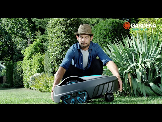 Gardena Sileno Robot Tondeuse Minimum 250 M² Gris video