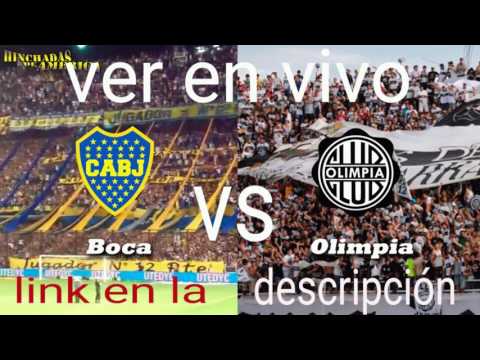 Boca VS Olimpia (partido amistoso) 19:55