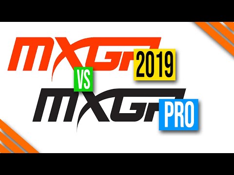 MXGP 2019 vs MXGP Pro | Gameplay Comparison