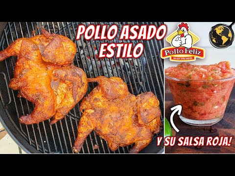 Como fazer Pollo Asado estilo Pollo Feliz | Cocina Universal