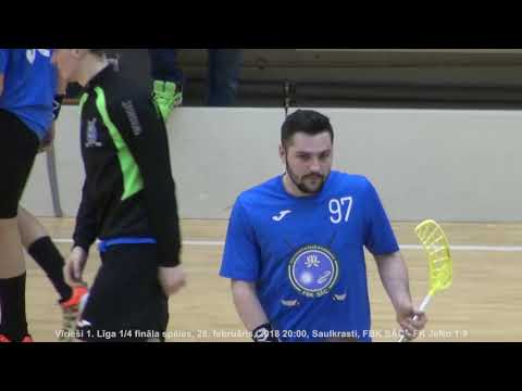 Vīrieši 1. Līga 1/4 fināla spēles, FBK SĀC - FK JeNo 1:9 - 3. periods