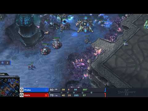 Excellent Cyclone Medivac Control | Maru vs. Probe