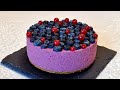 Sugar Free Blueberry Cheesecake No Bake No Eggs Recipe