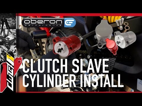 DUCATI MONSTER 796 | OBERON CLUTCH SLAVE CYLINDER INSTALL