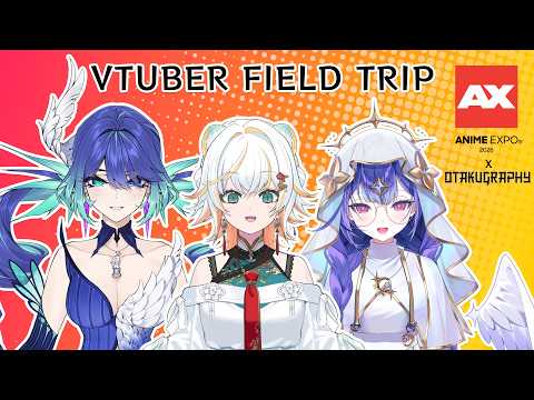 Vtuber Field Trip at ANIME EXPO w/ Kafka & Leia 💙💛💜【Taiga Toragami | ChromaSHIFT】