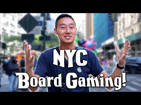 I try 10 NYC Board Game Stores