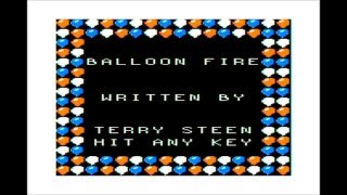 Balloon Fire for the TRS-80 CoCo