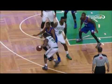 Rajon Rondo Highlights vs Philadelphia 76ers 4/4/2014 - triple-double - 11 pts, 16 ast, 11 reb
