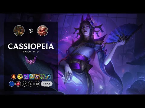 Cassiopeia Mid vs Vladimir - EUW Master Patch 12.7