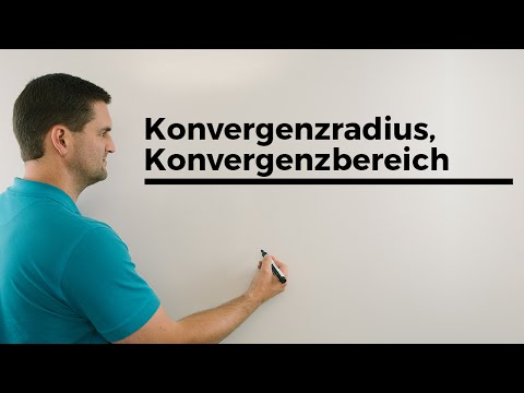 Konvergenzradius, Konvergenzbereich, Potenzreihen | Mathe by Daniel Jung