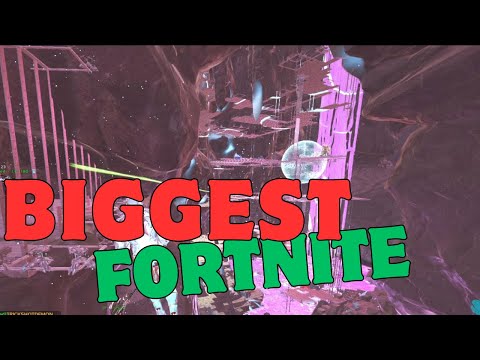 They Built The BIGGEST FORTNITE I've Ever Seen!! Defending For 3 Days! - Ark PvP