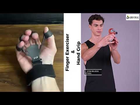Finger Exerciser & Hand Grip Strengthener | Improve Grip & Finger Strength