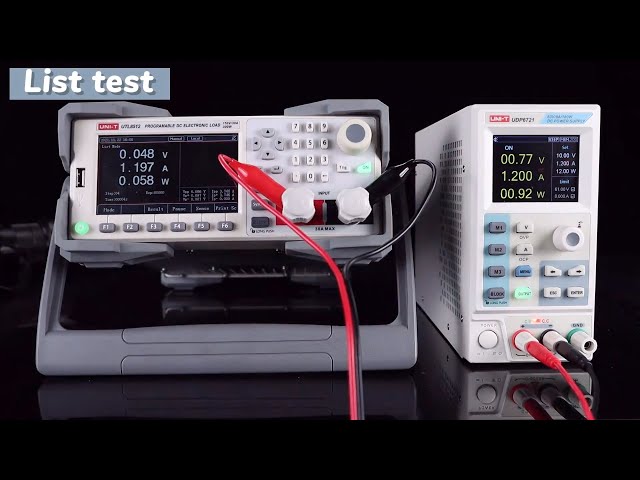 Dc Electronic Loads - UNI-T UTL8512 Programmable DC Electronic Load ...