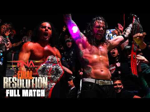 The Hardys vs. The System: TABLES MATCH! (FULL MATCH) | TNA Final Resolution 2024