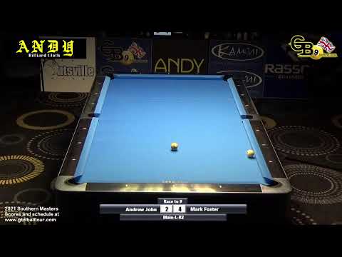 Main Event Losers R2 - Andrew John vs Mark Foster