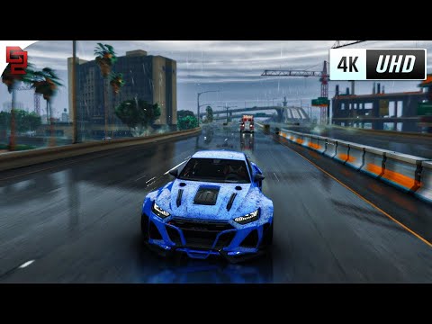 GTA V Remastered - Realism Beyond X RTGI Ray-Tracing - Ultra Graphics MOD Showcase - 4K - Cinematic