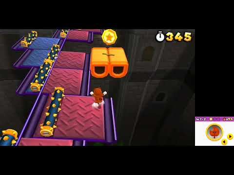 36 | W7-2 | WORLD 7-2 | Super Mario 3D Land Speedrun Longplay Walkthrough Playthrough | Nintendo 3DS