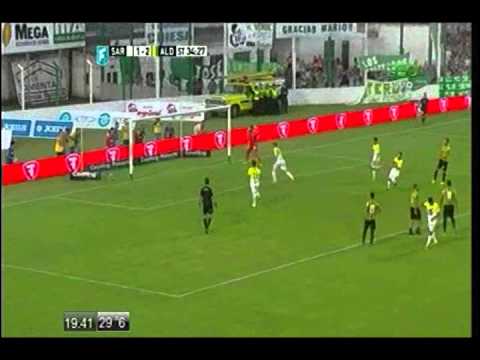 360 TV - [Deportes] Gol de Cuevas. Sarmiento 2 - Aldosivi 2