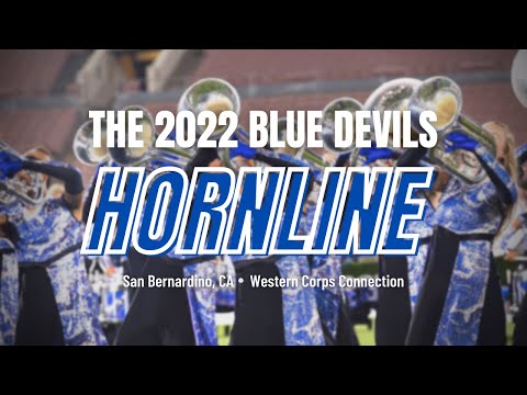 The Blue Devils 2022 Hornline - In The Lot (San Bernardino, CA)