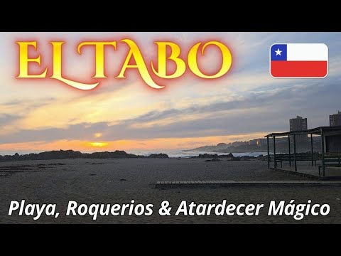 PLAYA EL TABO EN 8K? | Playa El Tabo, CHILE | A 90 min de Santiago
