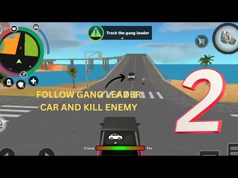 FOLLOW GANG LEADER CAR AND ATTACK ENEMY HOUSE #2