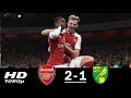 Arsenal vs Norwich City 2-1 All Goals & Extended Highlights (24/10/2017)