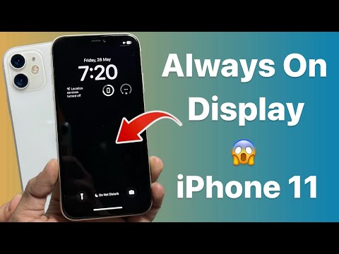 How to Enable Always On Display on iPhone 11, 12, 13