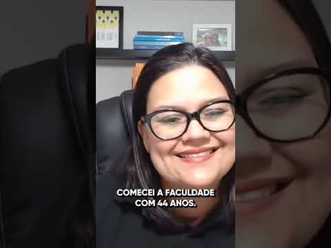 Ele foi Delegado aos 55 anos, e você? Qual a sua desculpa? #shorts