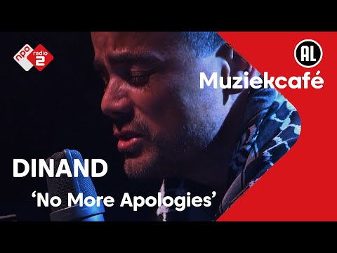Dinand - No More Apologies | live in Muziekcafé