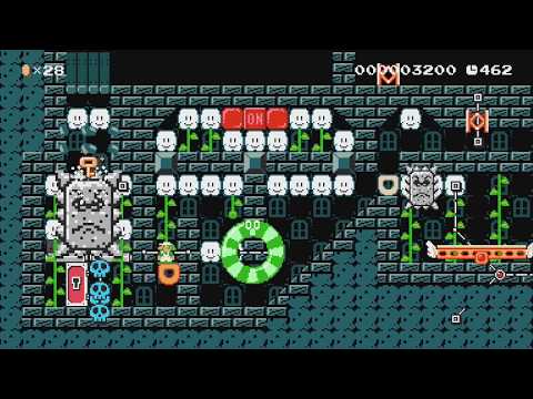 The Mysterious Mansion by Random Guy - Super Mario Maker 2 - No Commentary 1bv