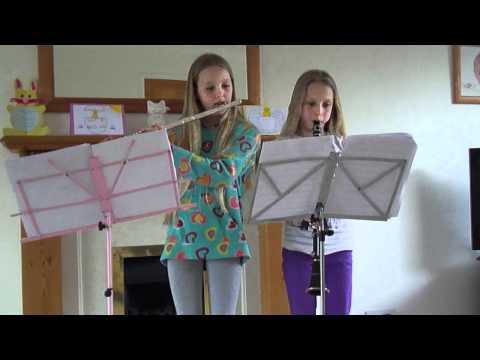 Theme from Wallace and Gromit flute and clarinet duet