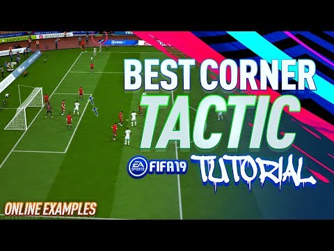 BEST CORNER TACTIC IN FIFA 19!! - Corner Kick Tutorial - Counters For Defending Tactics