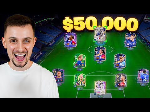 I Used A 20 MILLION Coin Team In A Pro Tournament!