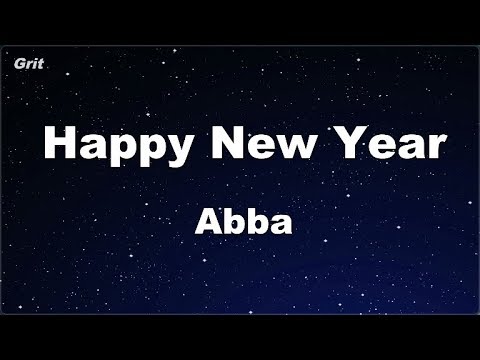Karaoke♬ Happy New Year - Abba 【No Guide Melody】 Instrumental