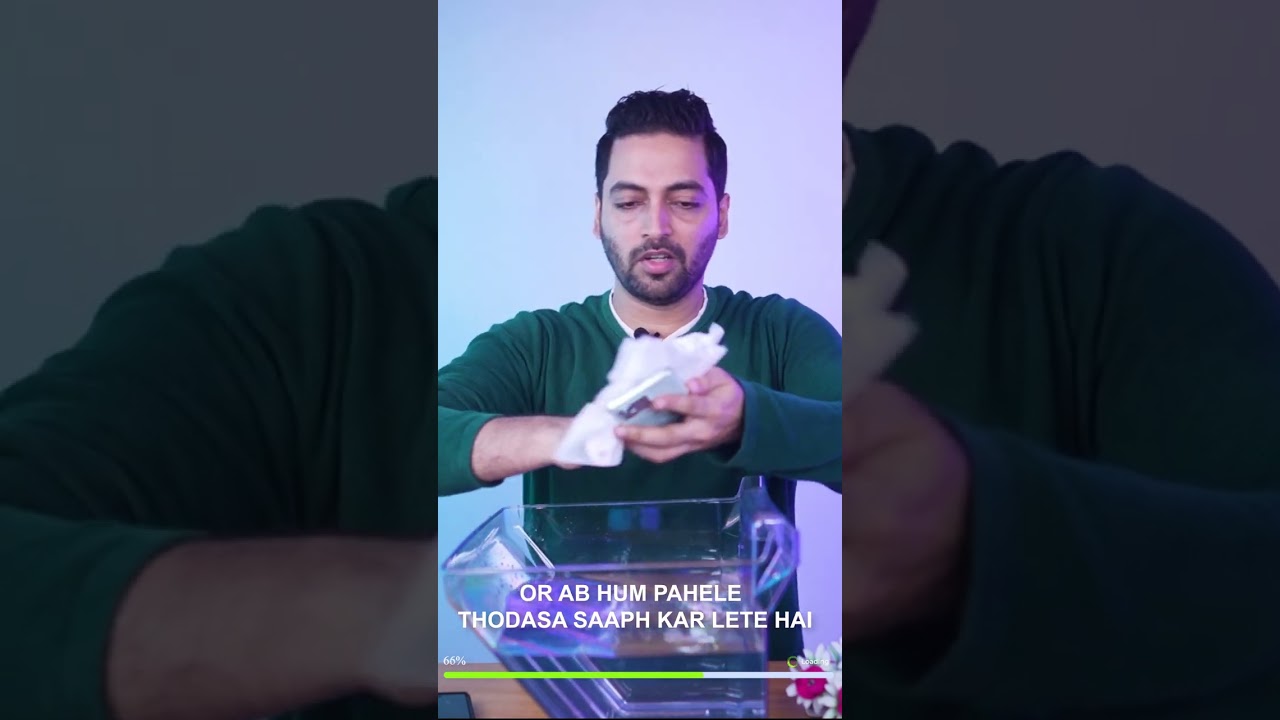IP68 Water Proof Testing Reality ft Moto Edge 40 Neo ! #shorts