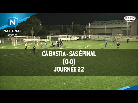J22 : CA Bastia - SAS Épinal (0-0), le résumé