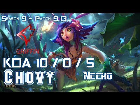 GRF Chovy NEEKO vs LEBLANC Mid - Patch 9.13 KR Ranked