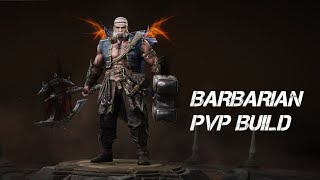 Barbarian PvP Build (The Real Deal) - Diablo Immortal