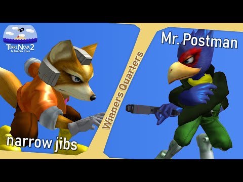 Terre Nova 2 - Winners Quarters - narrow jibs (Fox) vs. Mr. Postman (Falco) - [SSBM]
