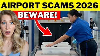 8 Airport Scams TSA Won’t Warn You About in 2026 (#3 is SO SNEAKY!)