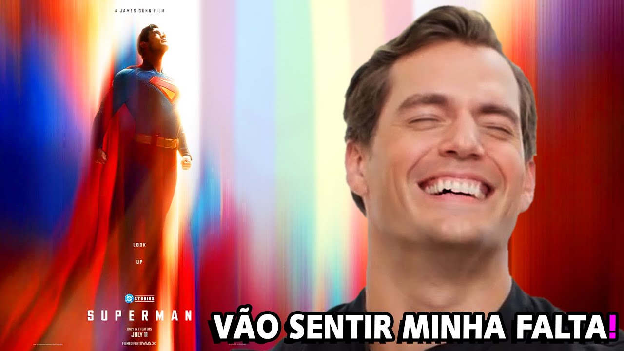 O novo Superman te fará IMPLORAR pela volta do Henry Cavill
