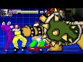 Clown Characters The Joker Pennywise And Ronald McDonald VS Bowser In An Epic Battle In MUGEN